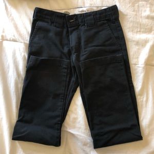 Boys khakis-black size 10